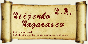 Miljenko Magarašev vizit kartica